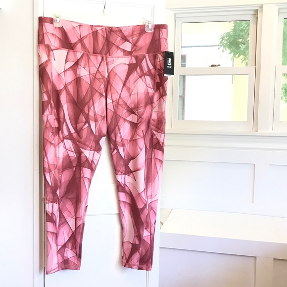 IDEOLOGY Leggings Athletic Compression Performance Rapidry Women’s Plus Size 2X - Picture 1 of 16